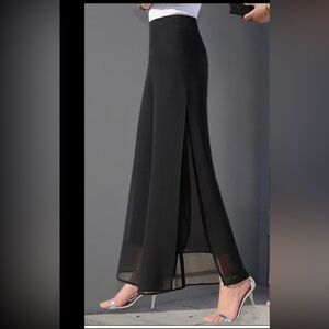 Evening palazzo pants .